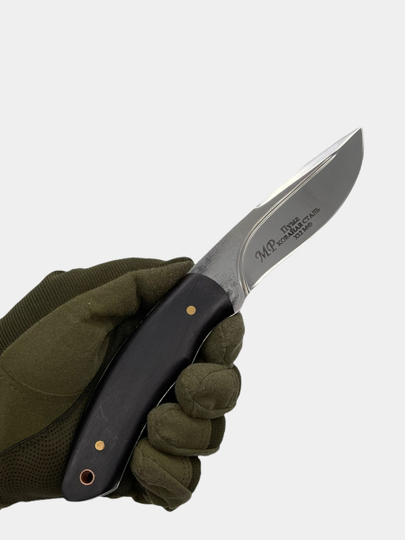 Нож охотничий Пума, сталь Х12МФ кованая, клинок цельный, рукоять граб (г. Кизляр) нож волк сталь хв5 граб