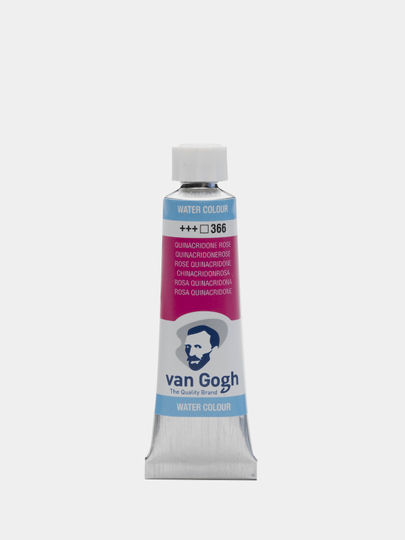 Краска акварельная Van Gogh, розовый квинакридон, 10 мл ingo walther van gogh