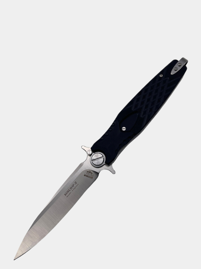 Нож Кондор-2, сталь D2, замок Liner Lock, рукоять G10, полированный (НОКС 341-100401) 77 нож финка нквд со звездой сталь d2 акрил