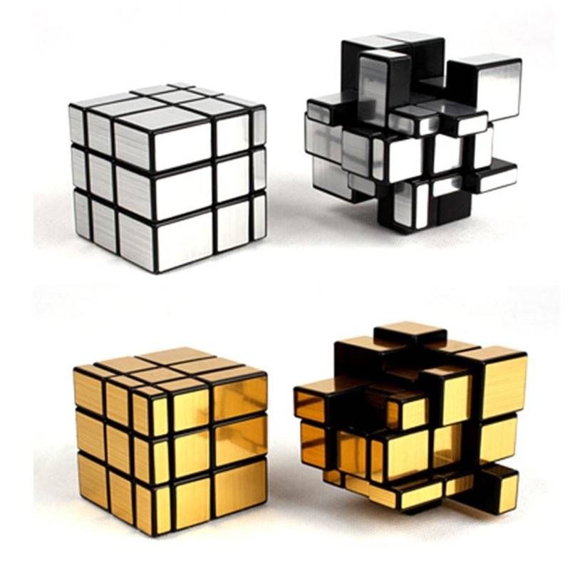 Кубик-головоломка, зеркальный 
